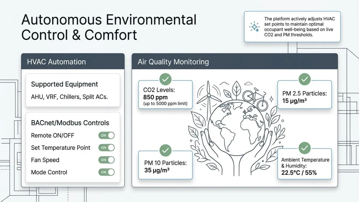 HVAC and air quality environmental control